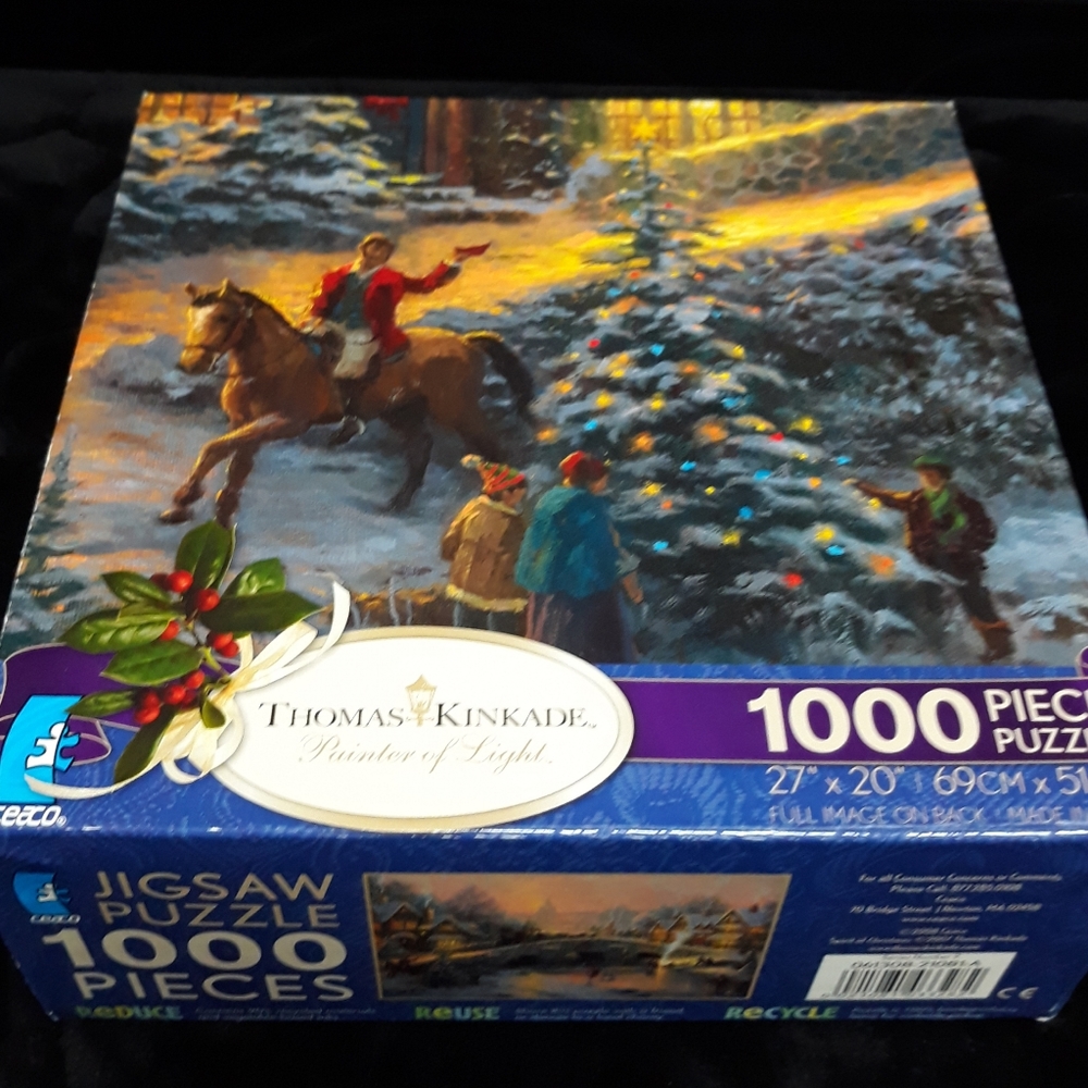 Thomas Kinkade  1000 piece puzzle